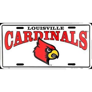 Louisville Cardinals NCAA License Plate